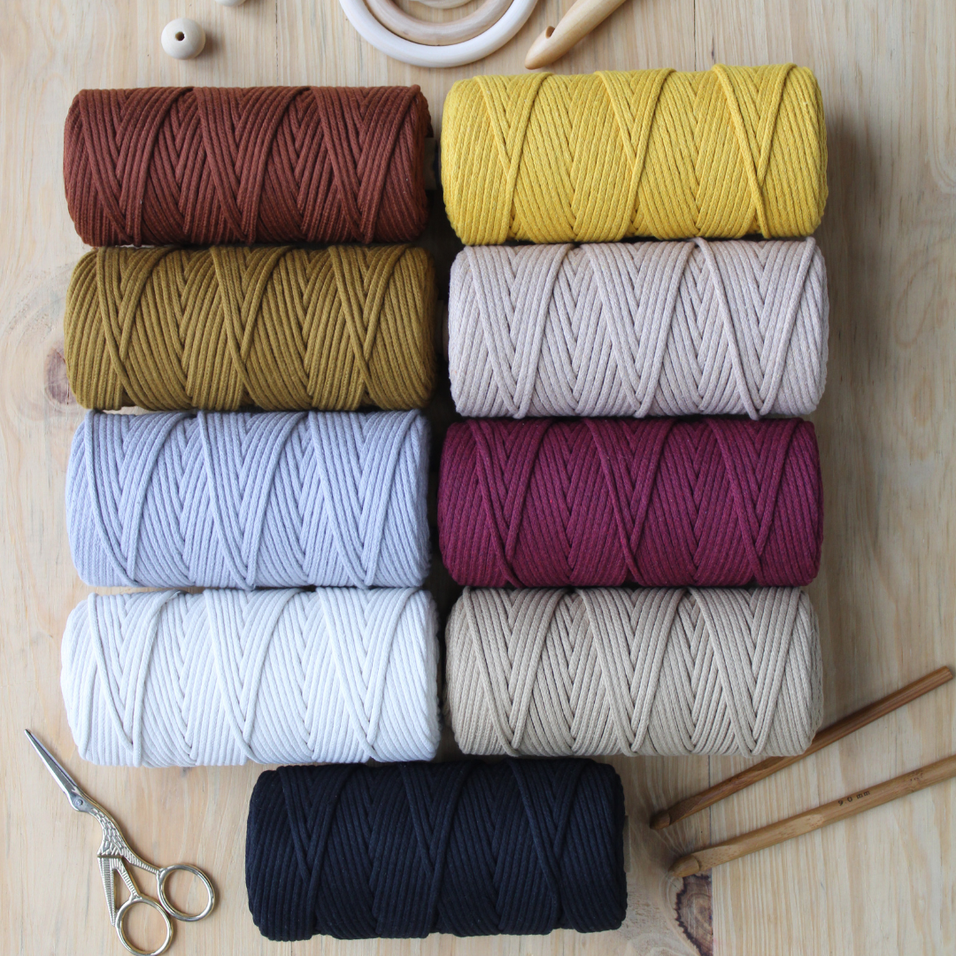 Cordón Macramé 3 y 4 mm