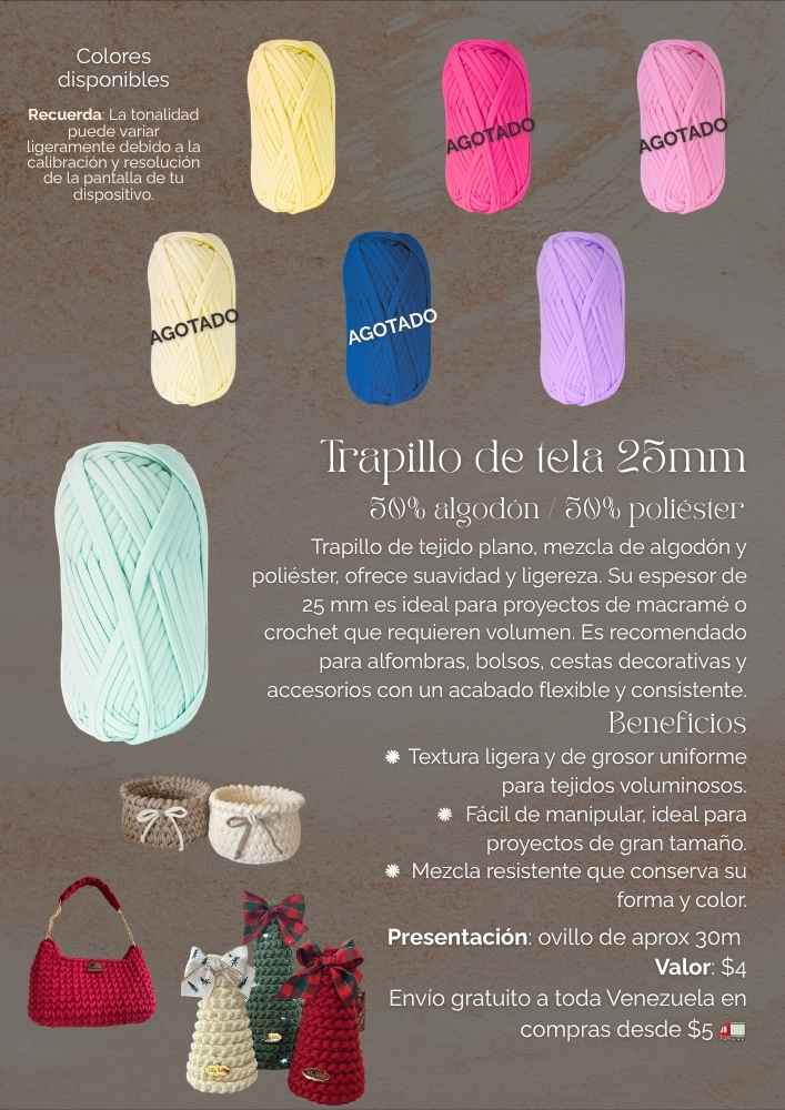 Trapillo Algodón Signotex